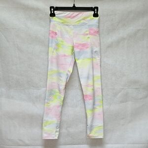 Old Navy Active Powersoft Go Dry High Rise Tie Dye Athletic Leggings Size L